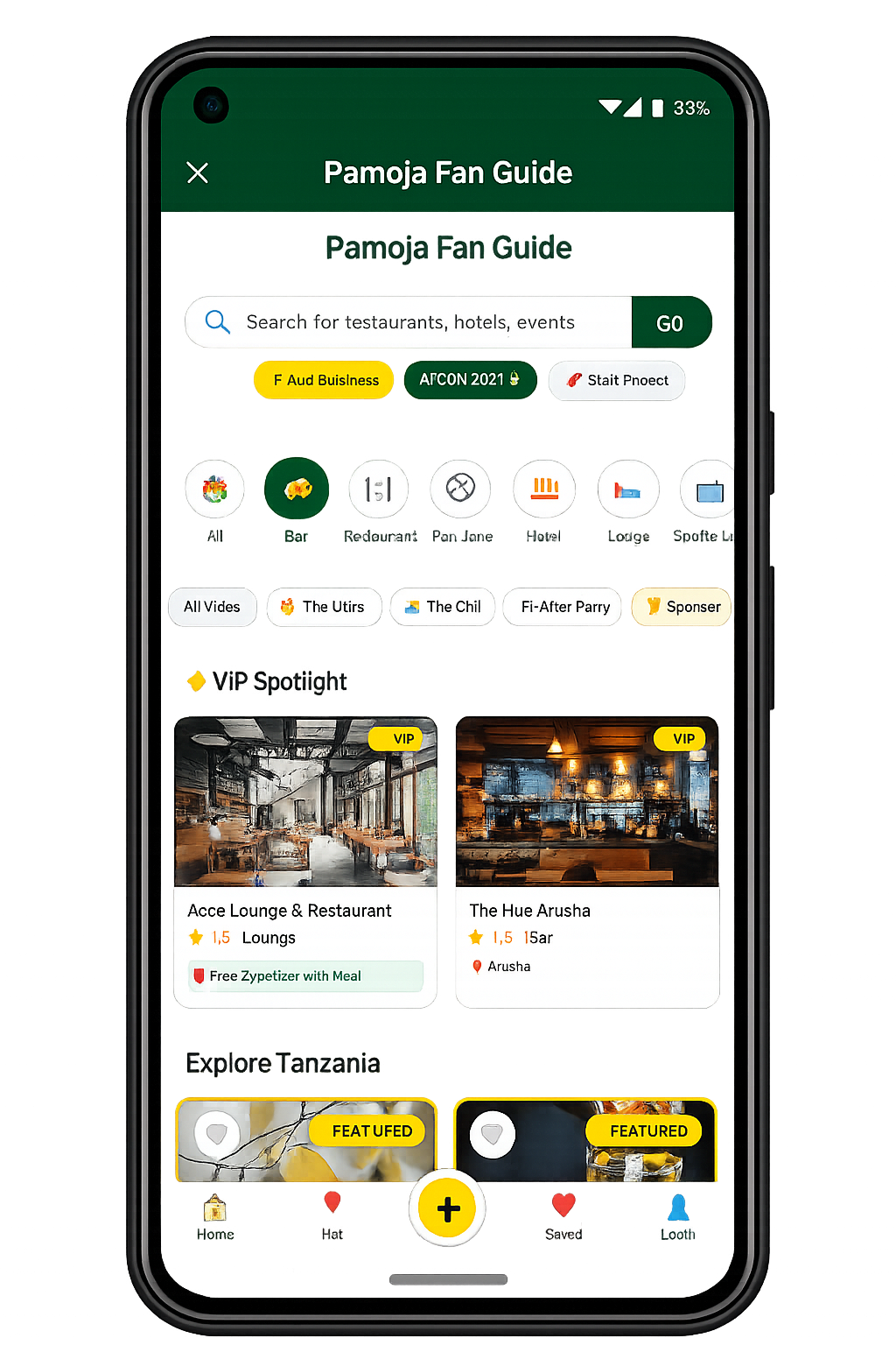 Pamoja App Mockup